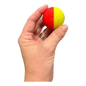 Srixon 1 Golf Ball Q Star Tour Red Yellow Two Tone